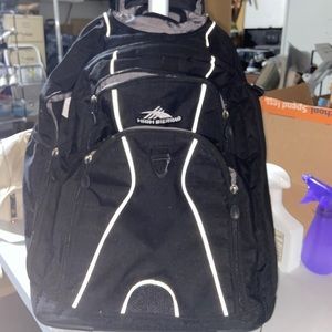 High sierra rolling backpack